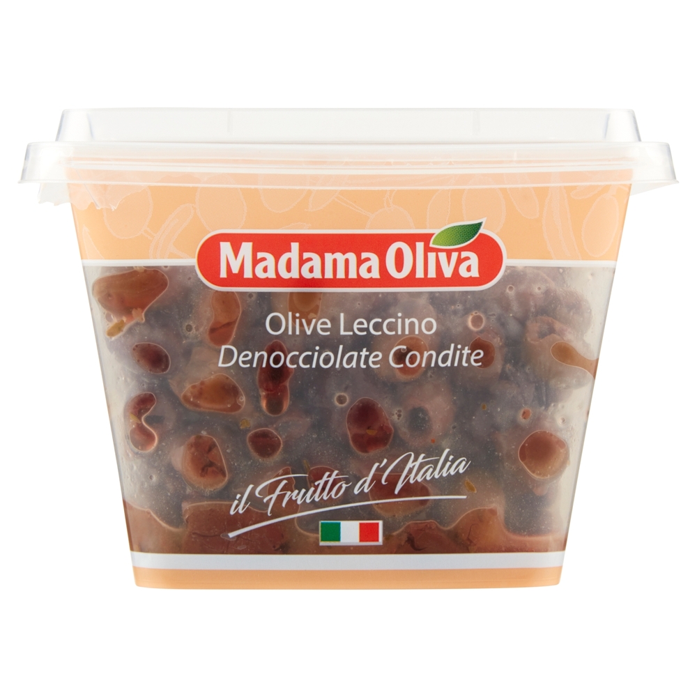 Madama Oliva Olive Leccino Condite, 200 g