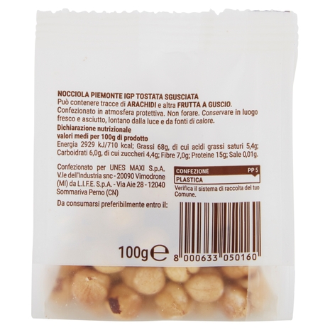 Nocciola IGP Tostata Sgusciata, 100 g