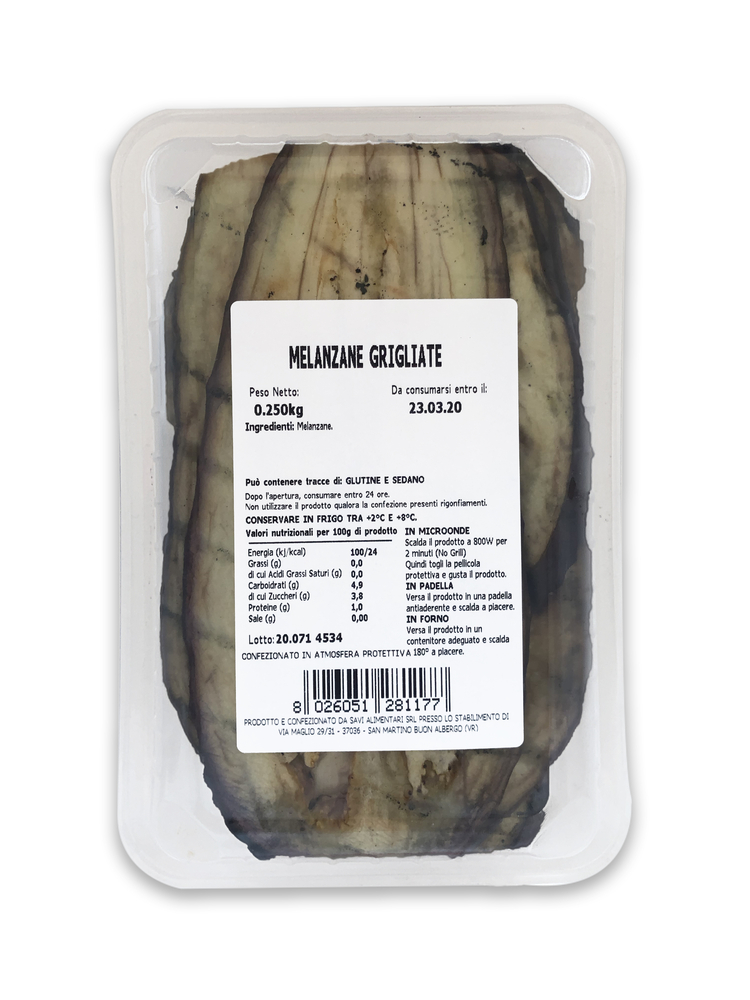 Melanzane Grigliate, 250 g