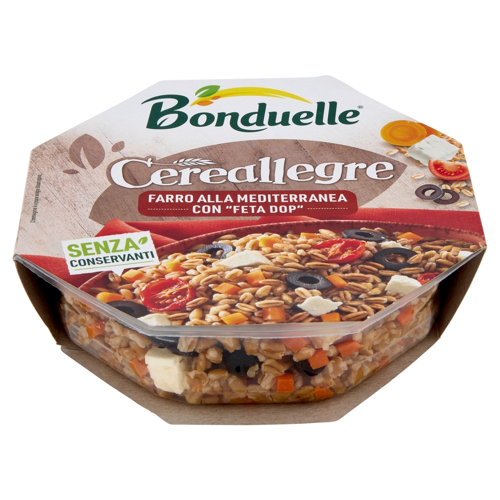 Bonduelle Cereallegre Farro alla Mediterranea con 