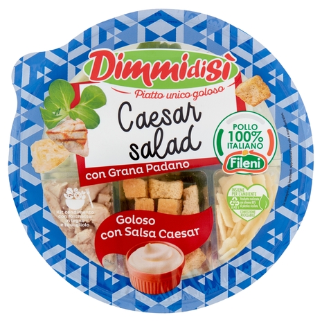 DimmidiSì Caesar Salad con Grana Padano, 135 g