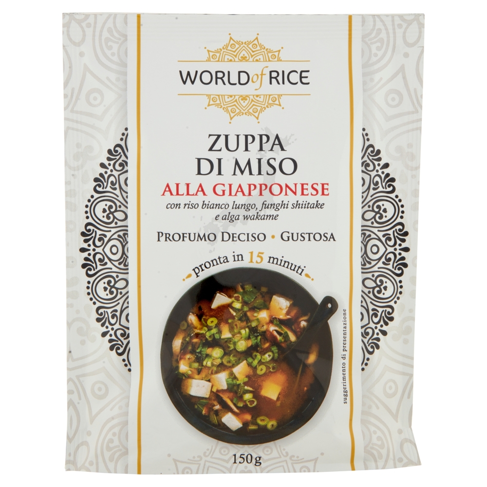 World of Rice Zuppa di Miso alla Giapponese, 150 g