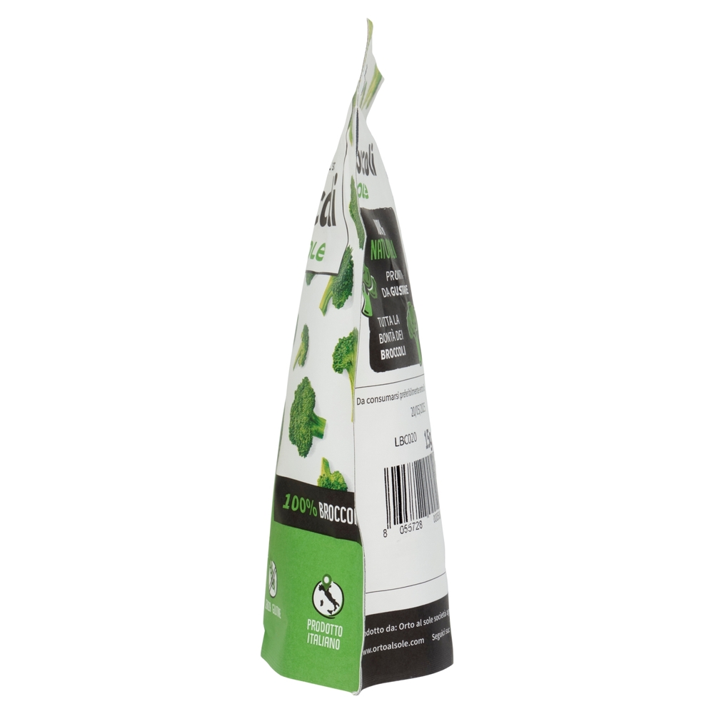Orto al Sole Broccoli al sole Chips di Broccoli Croccanti 15 g