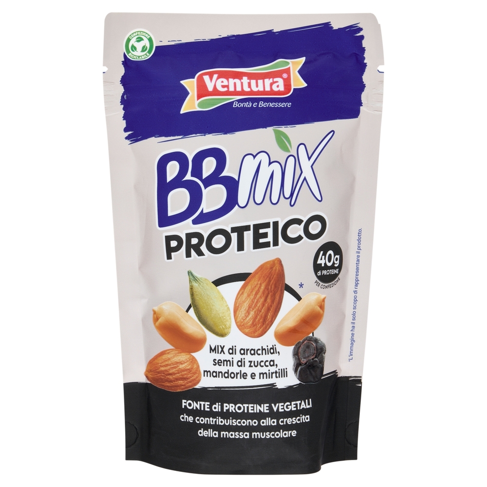 Mix Proteico Arachidi, Semi Zucca Mandorle, 150 g