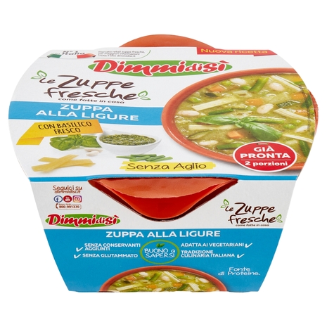 DimmidiSì le Zuppe fresche Zuppa alla Ligure con Pesto 620 g