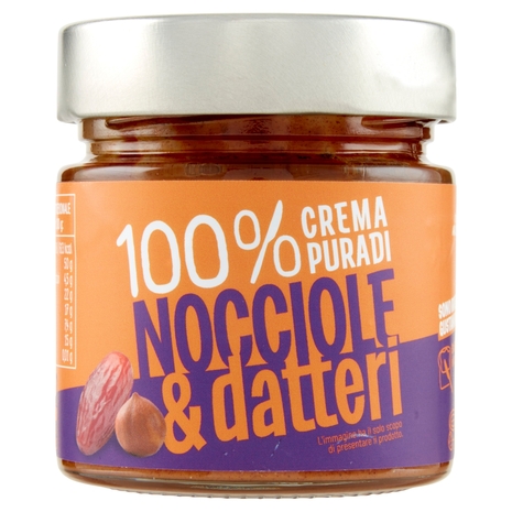 Euro Company 100% Crema Pura di Nocciole & datteri 175 g