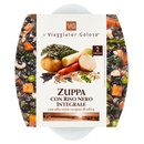 Zuppa con Riso Nero Integrale il Viaggator Goloso