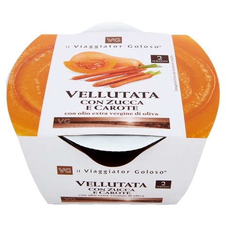 Vellutata con Zucca e Carote Il Viaggiator Goloso