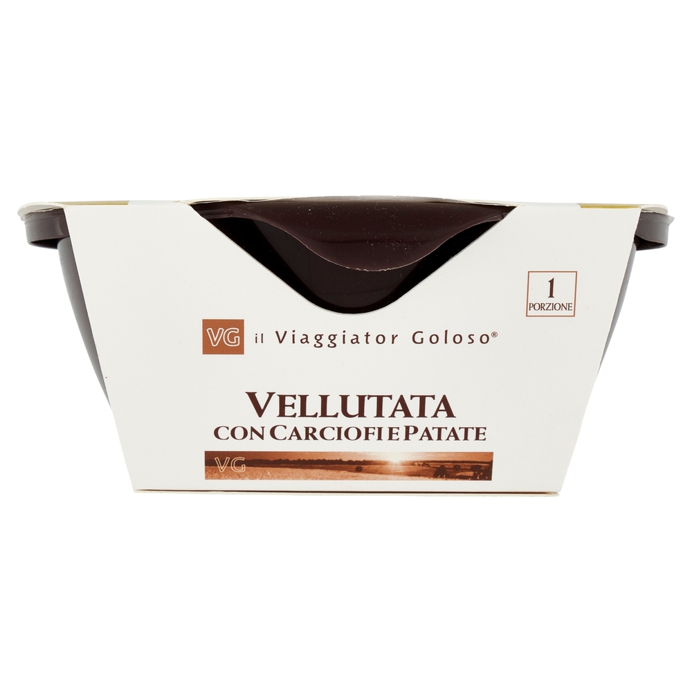 Vellutata con Carciofi e Patate Il Viaggiator Goloso