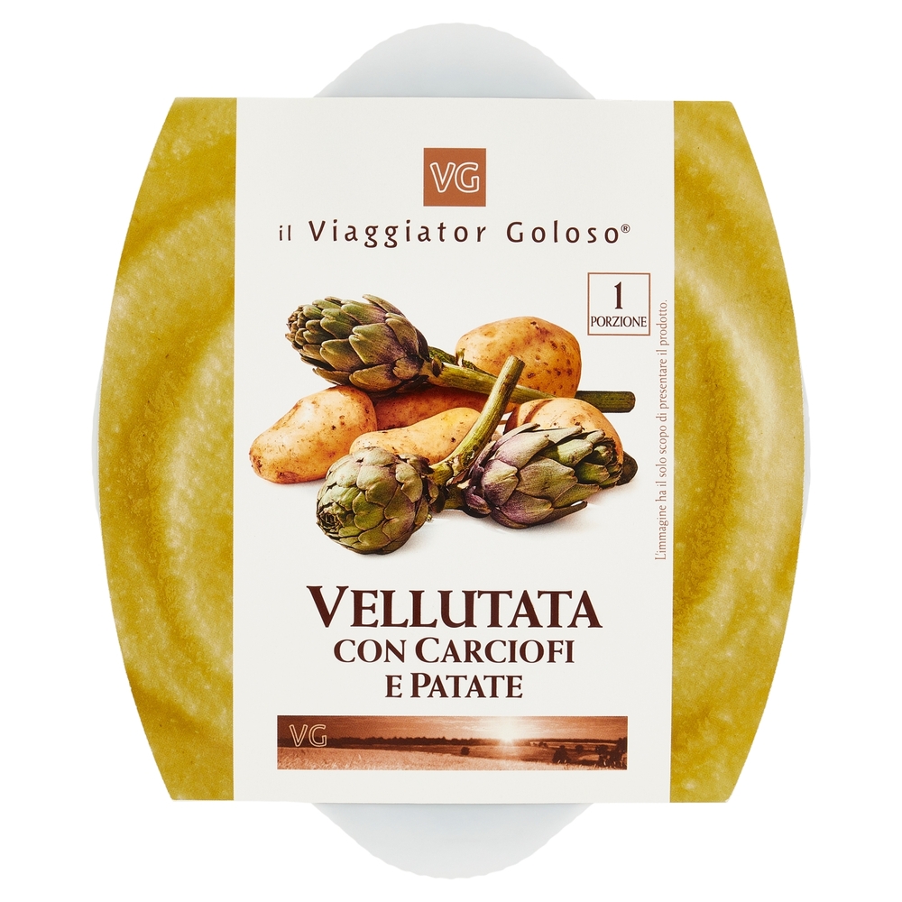 Vellutata con Carciofi e Patate Il Viaggiator Goloso