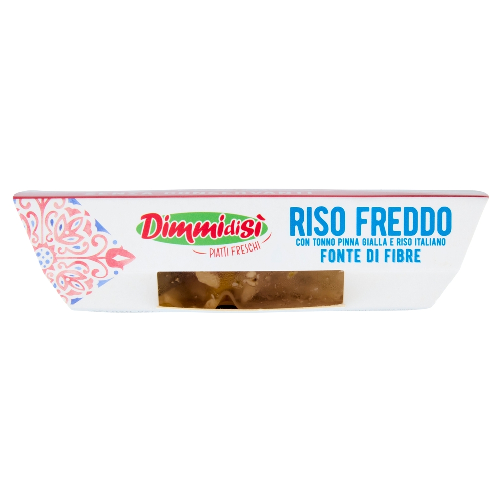 DimmidiSì Piatti Freschi Riso Freddo	con Tonno Pinna Gialla e Riso Italiano 200 g