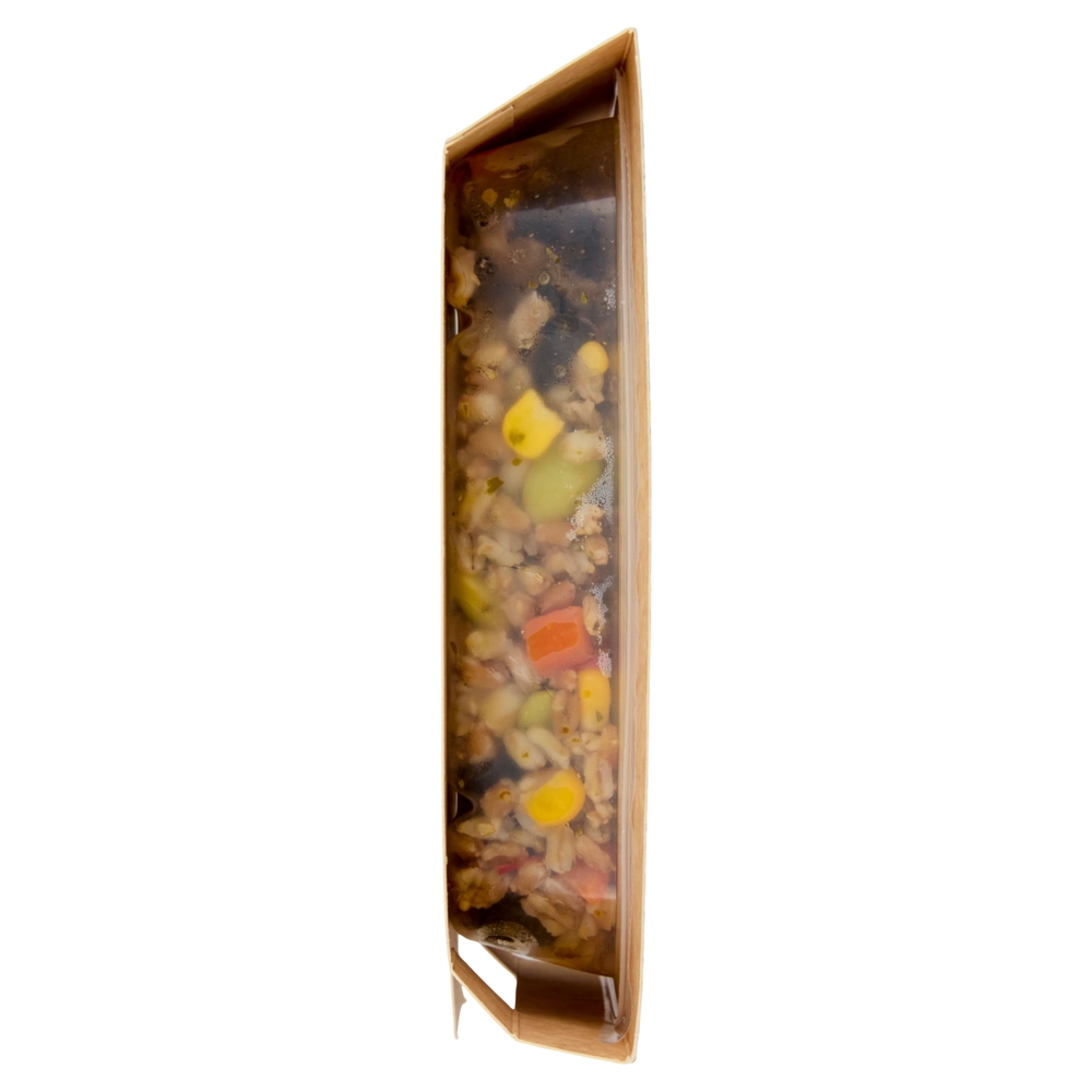 DimmidiSì Piatti Freschi Insalata di Farro e Orzo con Erbe Mediterraneo e Farro Italiano 200 g