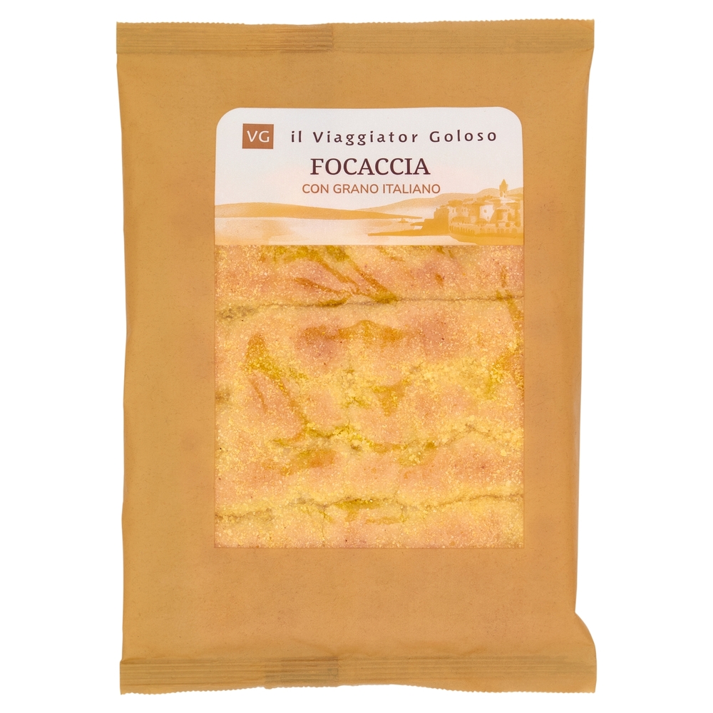 Focaccia con Mais il Viaggiator Goloso