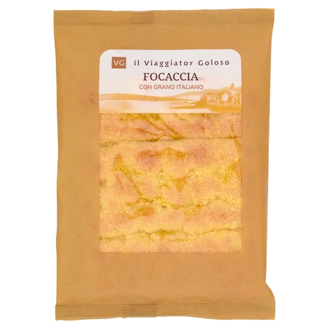 Focaccia con Mais il Viaggiator Goloso