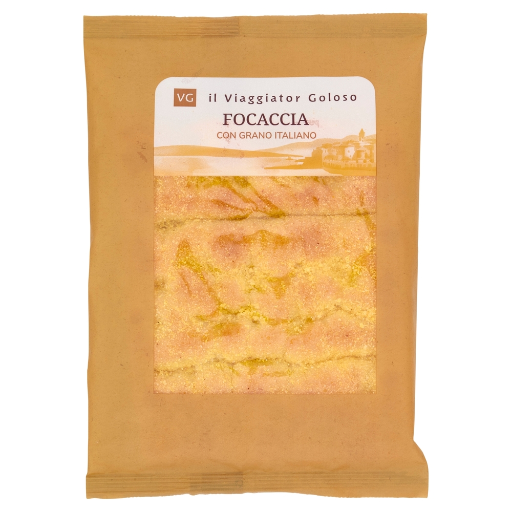 Focaccia con Mais il Viaggiator Goloso