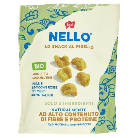 Figulì Nello lo Snack al Pisello Bio 70 g