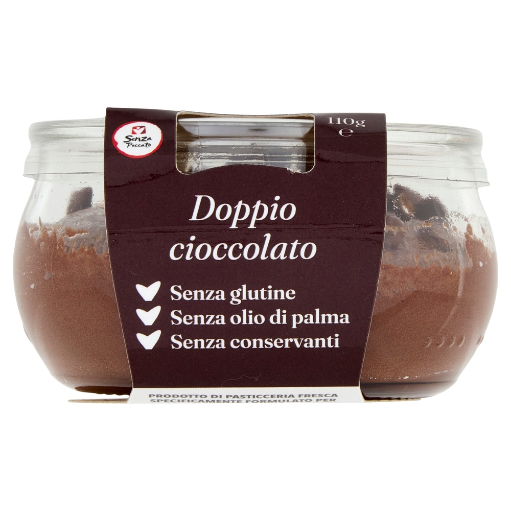 Senza Peccato Doppio cioccolato 110 g