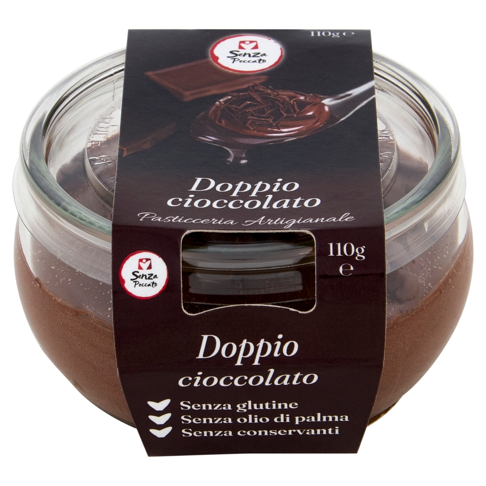 Senza Peccato Doppio cioccolato 110 g