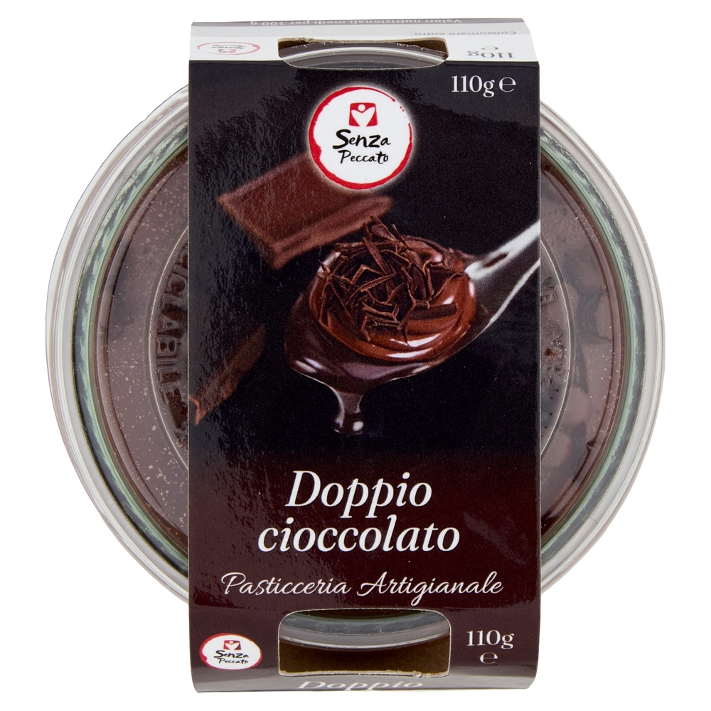 Senza Peccato Doppio cioccolato 110 g