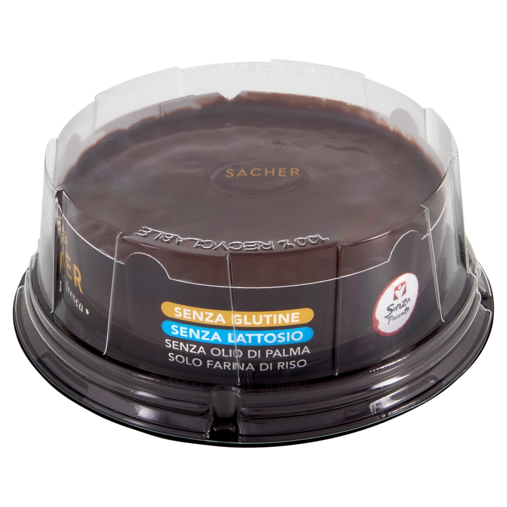 Senza Peccato Torta Sacher Senza Glutine Senza Lattosio 400 g