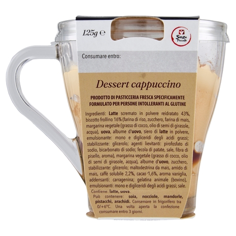 Senza Peccato Dessert cappuccino 125 g