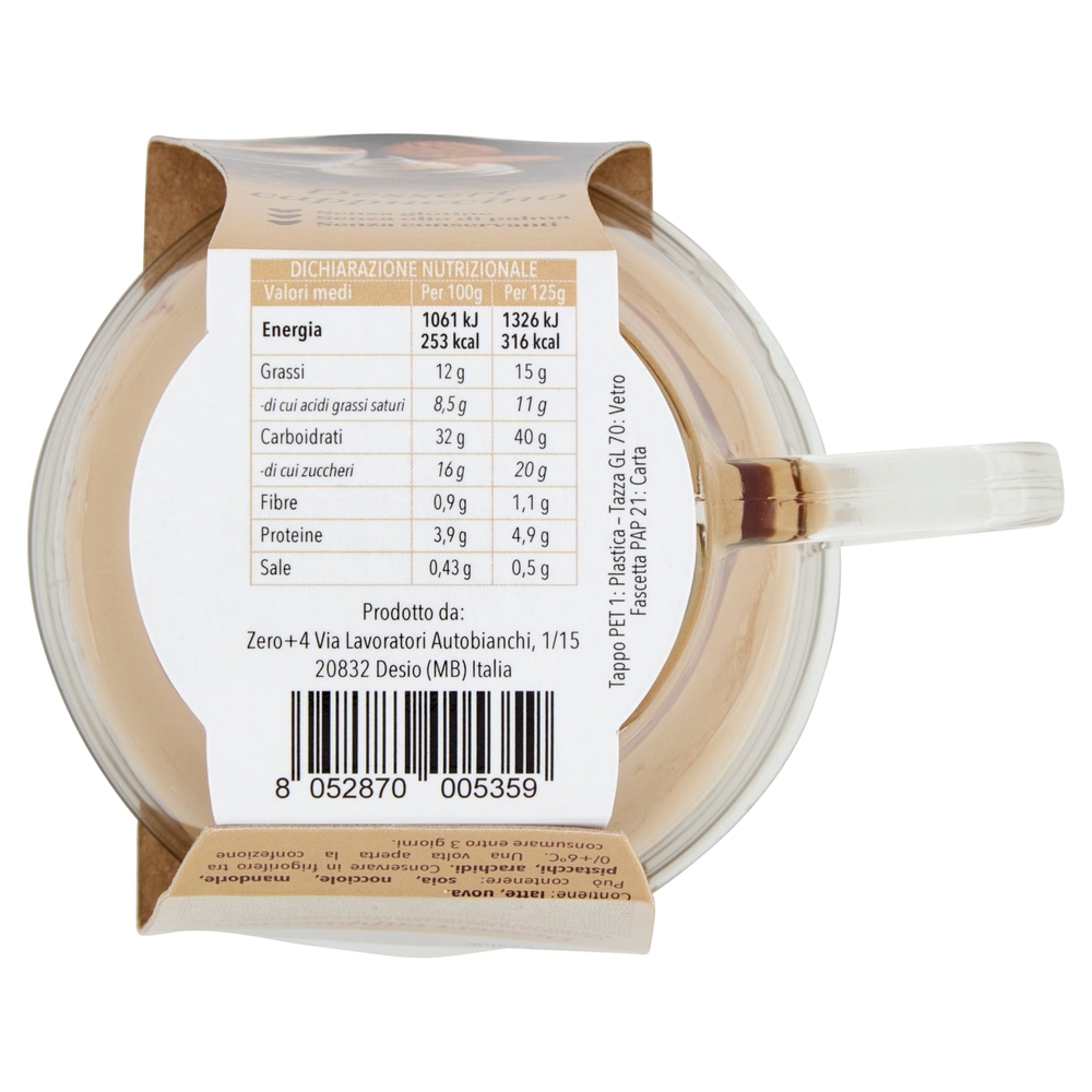 Senza Peccato Dessert cappuccino 125 g
