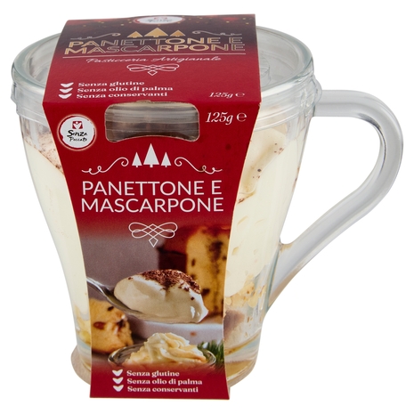Senza Peccato Panettone e Mascarpone 125 g