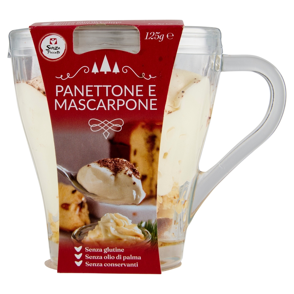 Senza Peccato Panettone e Mascarpone 125 g