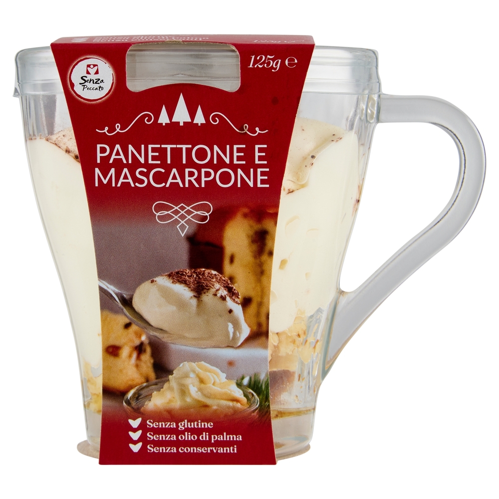 Senza Peccato Panettone e Mascarpone 125 g