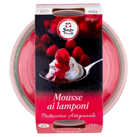 Senza Peccato Mousse ai lamponi 110 g