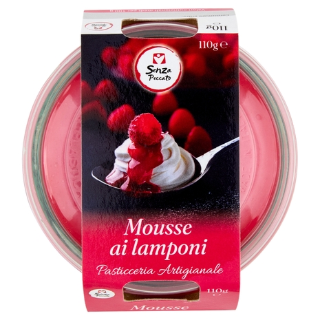 Senza Peccato Mousse ai lamponi 110 g