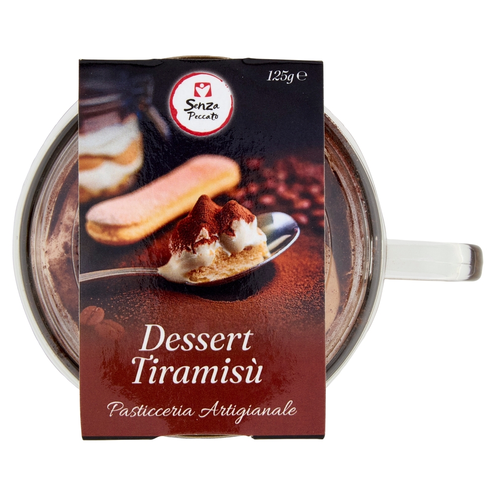 Senza Peccato Tiramisù con savoiardi 125 g