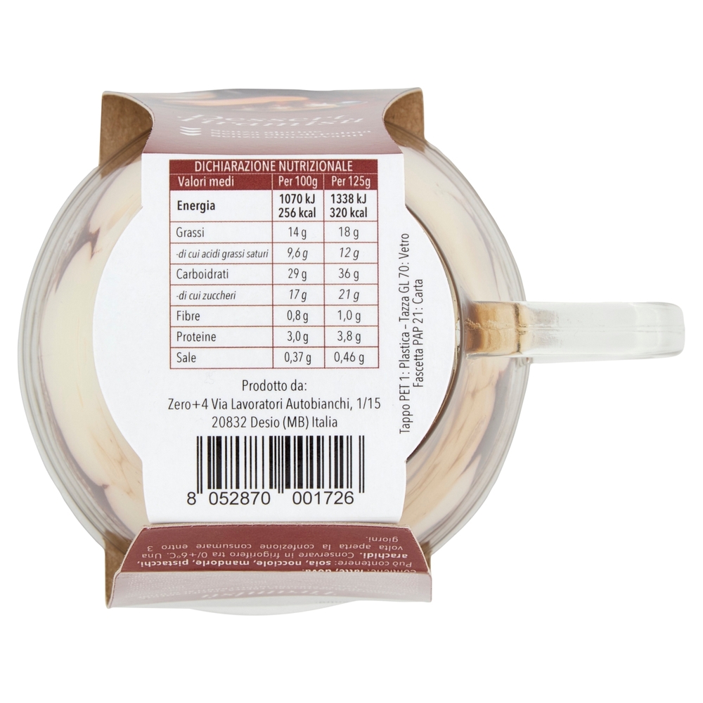 Senza Peccato Tiramisù con savoiardi 125 g