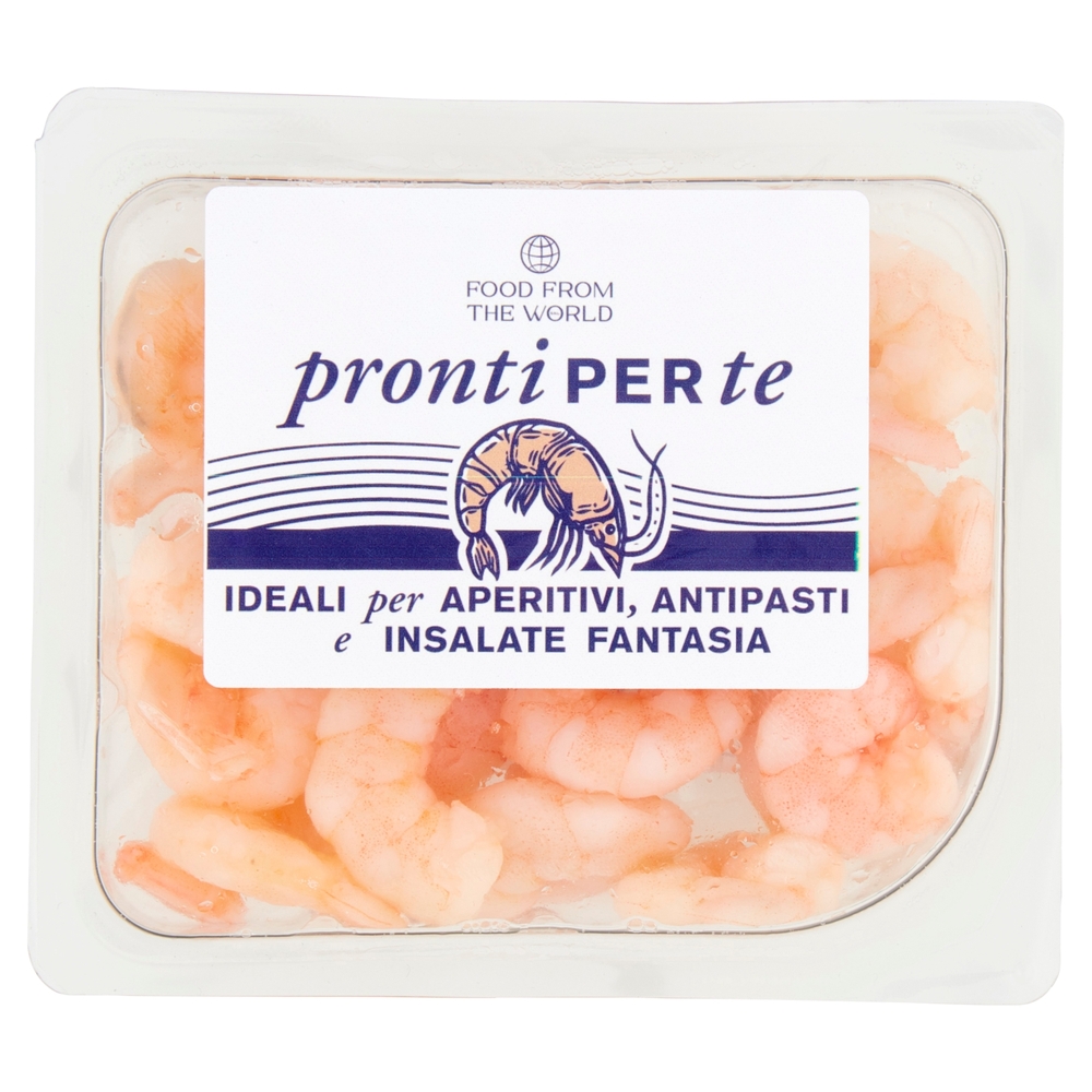 Food From The World pronti Per te Mazzancolle Tropicali Sgusciate e Precotte 100 g