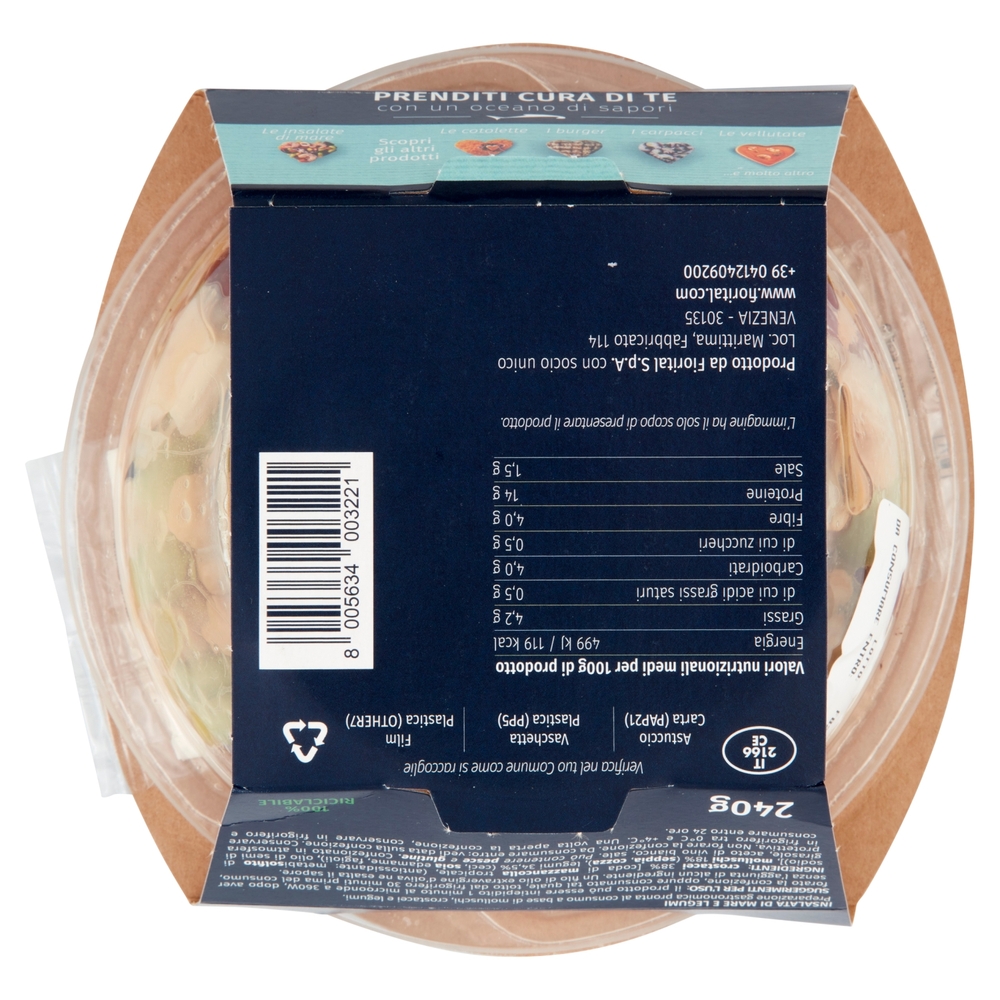 Fiorital Insalata di mare e legumi 240 g