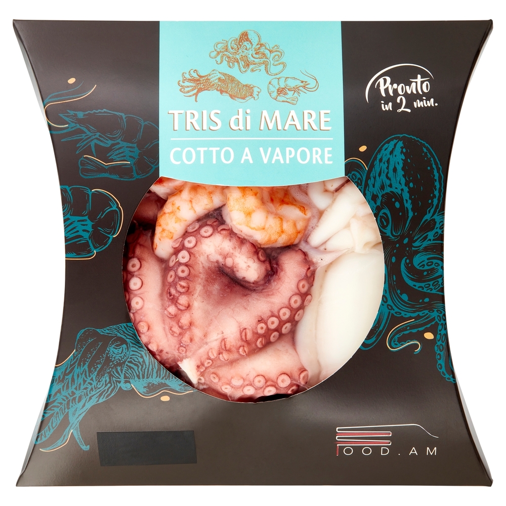 Tris di Mare Cotto al Vapore