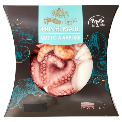 Tris di Mare Cotto al Vapore