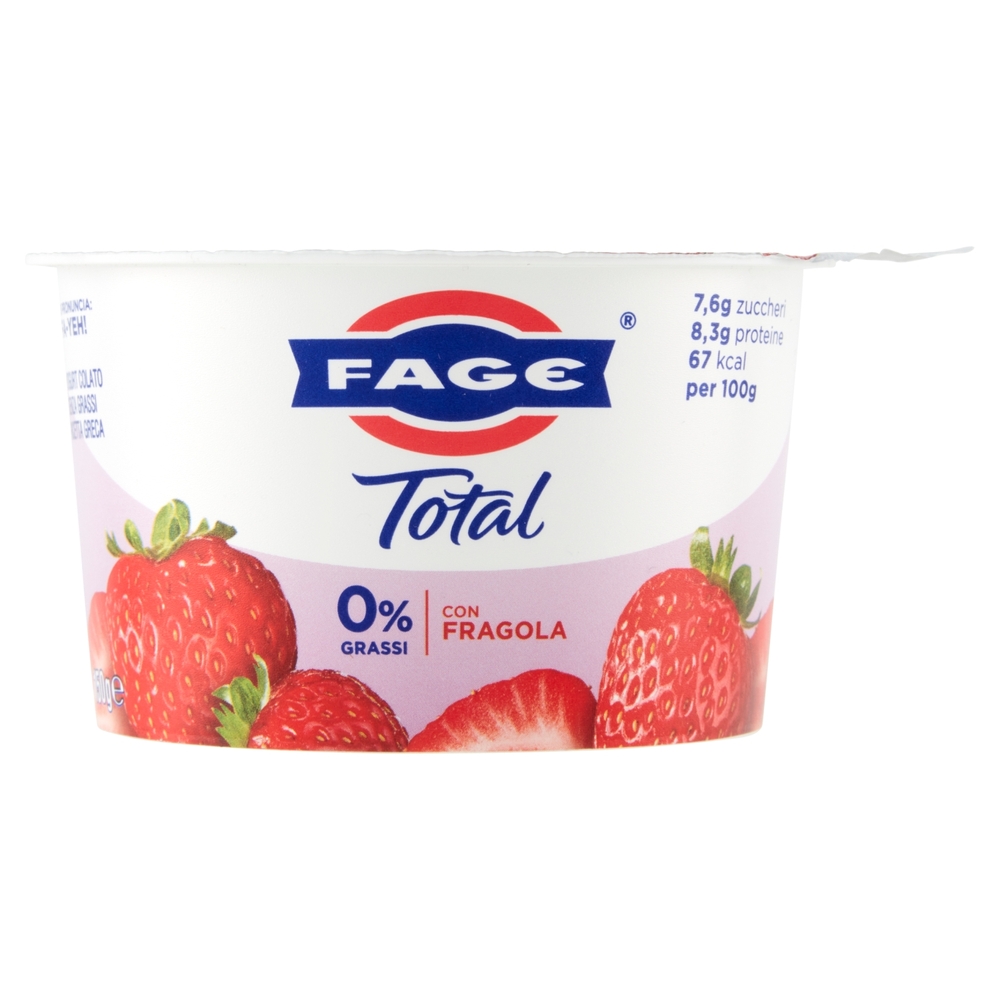 YOGURT MAGRO ALLA FRAGOLA 0,1% GRASSI CONSILIA 2x125 g in