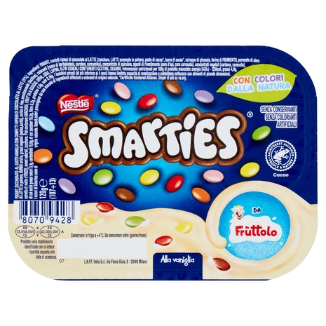 Yogurt Bambini Fruttolo Con Smarties Vaniglia Gr 120