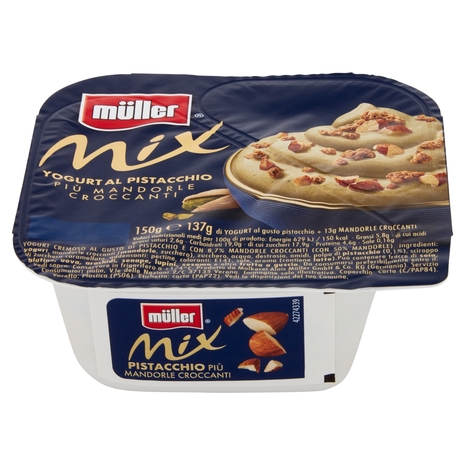 Mix Yogurt al Pistacchio più Mandorle, 150 g