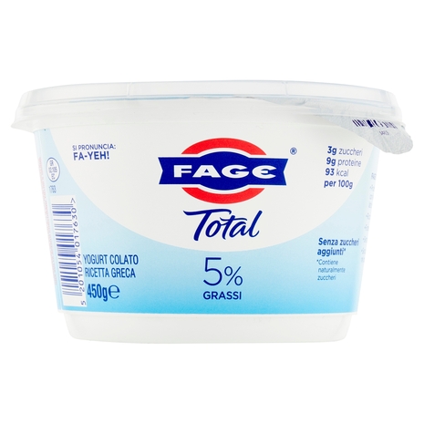 Total Yogurt Greco Intero 5% Grassi, 450 g