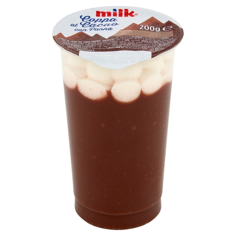 cioccolato e panna liquida Si scioglie in bocca!!😋 Torta cremosa al cioccolato e panna montata!!!  mettetela in frigorifero w gustatela fredda è spettacolare!!! ricetta: 160g  farina 00 190g zucchero 2 uova grandi 1 bicchiere di