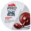 MILK PRO High protein crema dessert al cacao 200 GR Basso contenuto di  grassi.Senza lattosio. - Basko