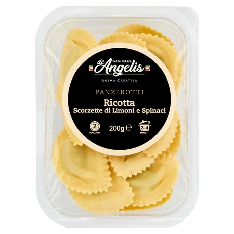 de Angelis Panzerotti Ricotta Scorzette di Limoni e Spinaci 200 g