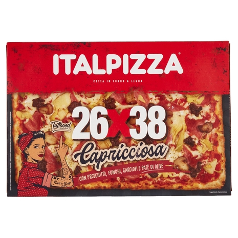 Italpizza 26x38 Capricciosa 585 g