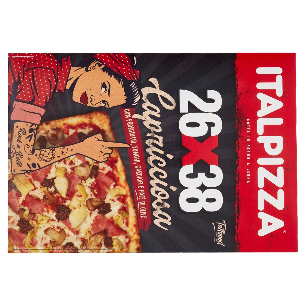 Italpizza 26x38 Capricciosa 585 g