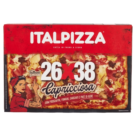 Italpizza 26x38 Capricciosa 585 g