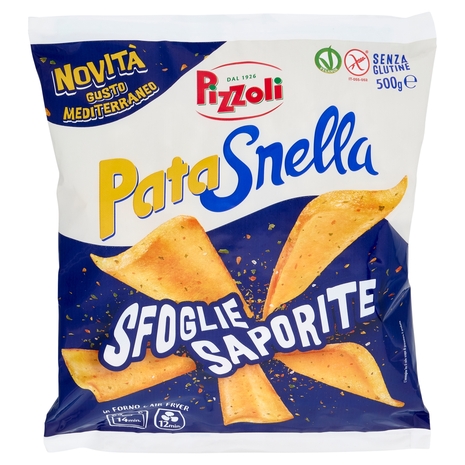 Pizzoli PataSnella Sfoglie Saporite 500g