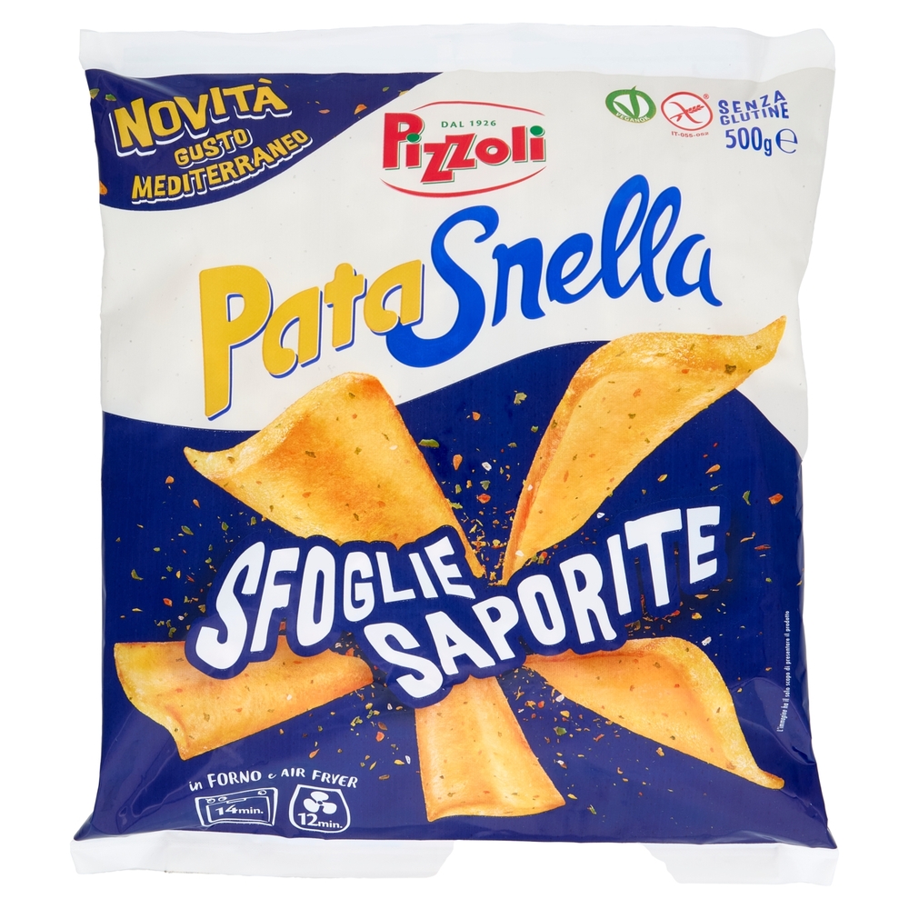 Pizzoli PataSnella Sfoglie Saporite 500g