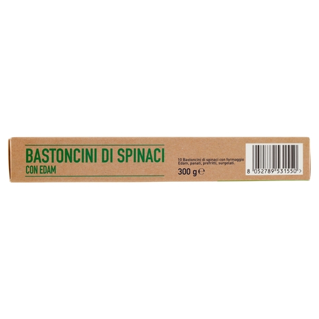 La Valle Degli Orti Bastoncini di Spinaci con Edam 300 g